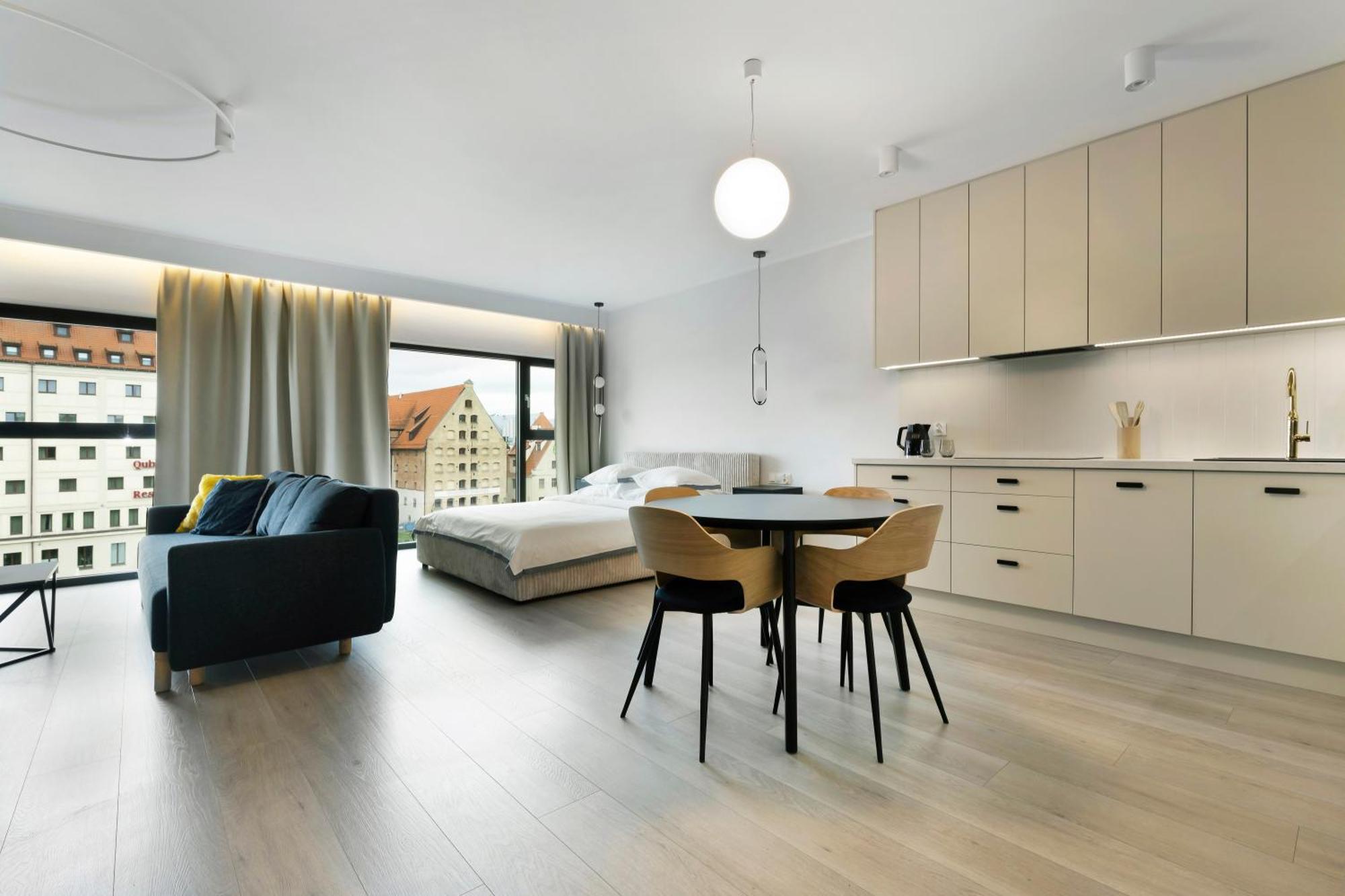 Blue Raven Motlawa Studio Gdansk Ngoại thất bức ảnh
