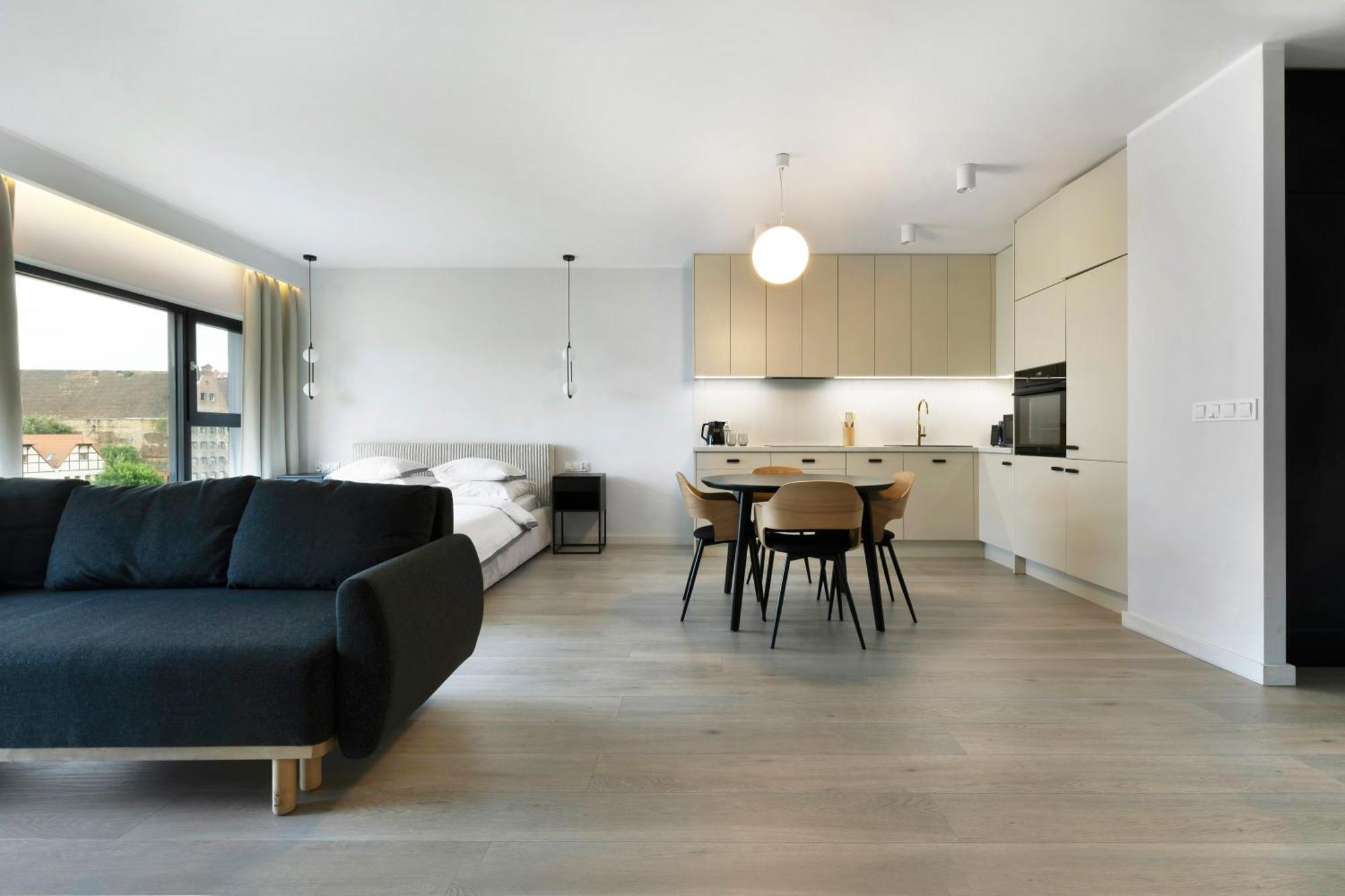 Blue Raven Motlawa Studio Gdansk Ngoại thất bức ảnh